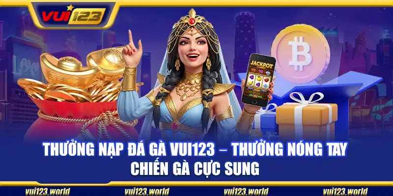 Thưởng nạp đá gà Vui123 – Thưởng nóng tay chiến gà cực sung
