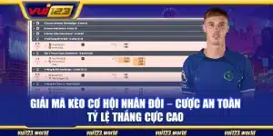 Giải mã kèo cơ hội nhân đôi – Cược an toàn tỷ lệ thắng cực cao