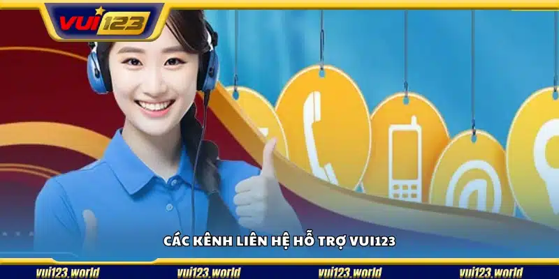 Các kênh liên lạc với bộ phận hỗ trợ khách hàng tại Vui 123