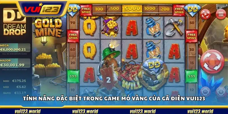 Các điểm nổi bật và tính năng hấp dẫn trong game đào vàng
